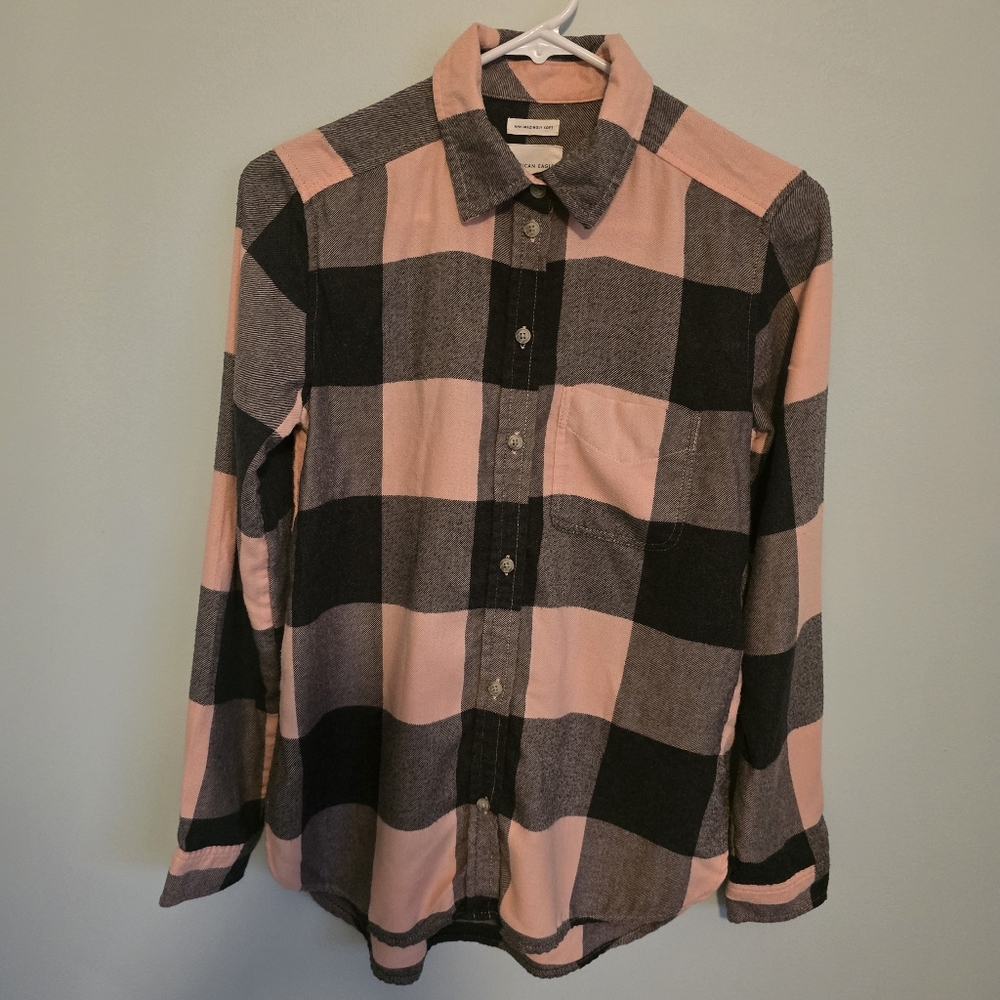 American Eagle super soft flannel shirt xs